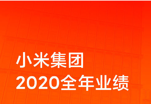 小米发布2020年集团财报：全年营收2459亿元