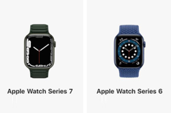 苹果手表6和7区别