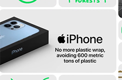 库克称苹果目标是产品不用地球任何资源 用“废品”造手机