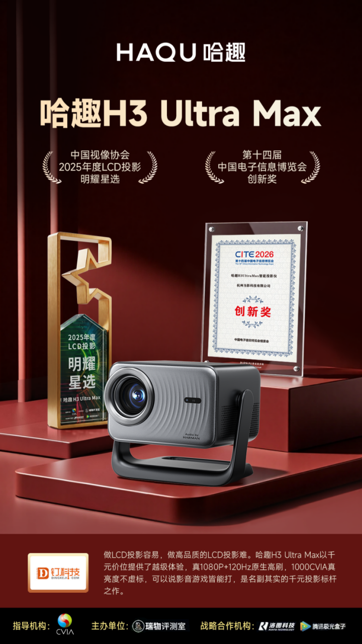 大奖加持！哈趣用产品说话，收获权威认可