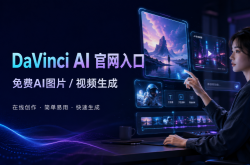 DaVinci AI官网入口，免费AI图片视频生成