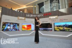 LG2015电视新品巡展 98寸巨幕4K电视最抢眼