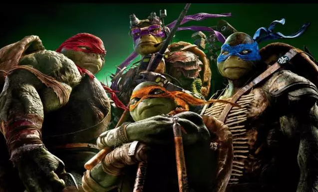 《忍者神龟2：破影而出》四兄弟“上天下海”热血龟来！