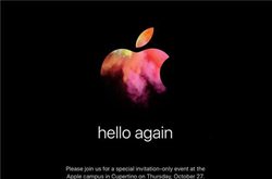 苹果放出10月27日发布会邀请函：新款Macbook Pro将亮相