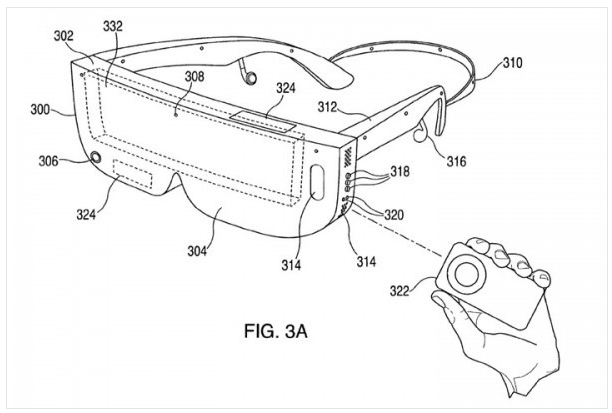 外观很三星！苹果VR头戴显示设备专利曝光