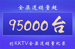 KKTV电视双十一9小时战报出炉 2.19亿元