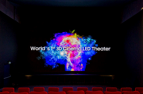 三星3D电影LED屏幕正式被安装进影院
