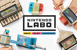 任天堂9月将发售Labo第三套件“载具”