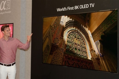 LG在IFA 2018上首发8K OLED电视新品 年内开启产量翻番计划