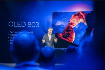飞利浦发布803系列OLED电视新品 预计于9月登陆中国