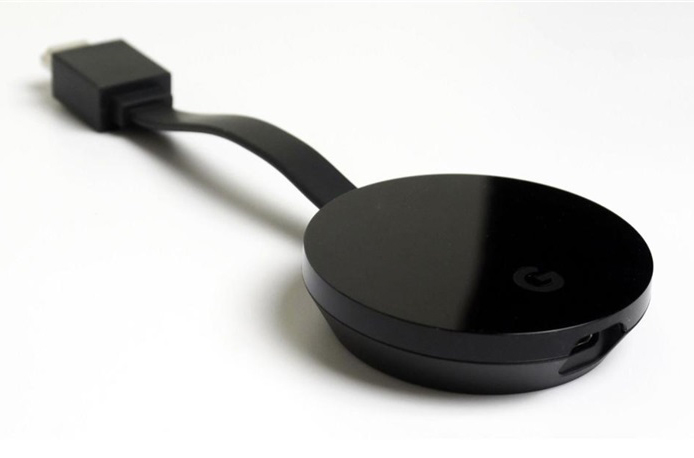 谷歌电视盒子Chromecast Ultra新品曝光 配可编程遥控器