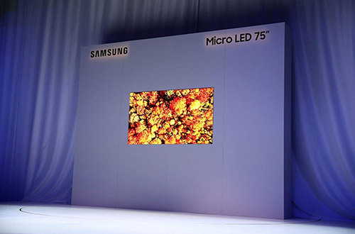 三星引入新的芯片供应商 用于Micro LED电视系列