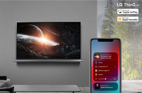 LG计划为部分2018款电视增加AirPlay2和HomeKit支持