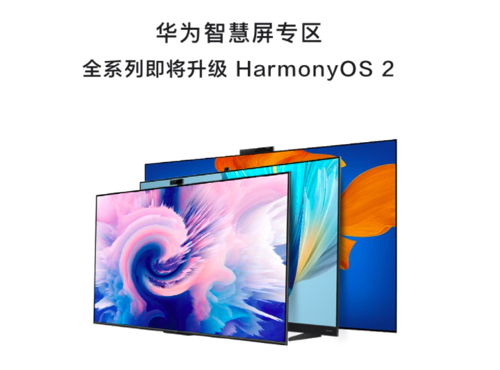 华为HarmonyOS2新一轮正式版推送 支持多款华为智慧屏