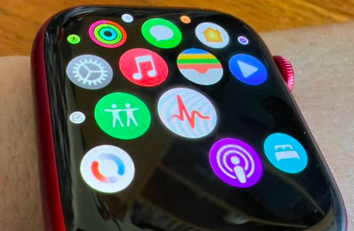 苹果Apple Watch Series7出现“部分应用图标不显示”问题