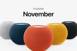 苹果HomePod mini新增黄/蓝/橙色 将于11月发售