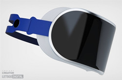 苹果VR/AR头显超清渲染图曝光：形似护目镜，配备8K显示屏